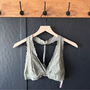 PINK Victoria’s Secret Halter Lace Bralette